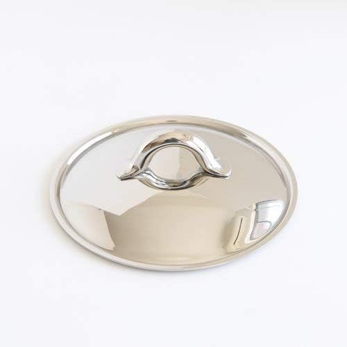 Alessi "MAMI" Deckel aus Edelstahl, 9 x 5.5 x 22 cm Silber 9 x 5.5 x 22 cm, Silber 9 x 5.5 x 22 cm