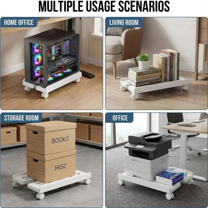 PC-Tower-Computerständer, universellen CPU-Ständer mit Vier Rädern, Computer-Desktop-Ständer, CPU-Wa