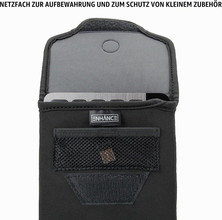 Enhance Schutzhülle für Bluetooth-Tastaturen wie Logitech-K810, Anker, Apple-Magic-Keyboard (bis zu