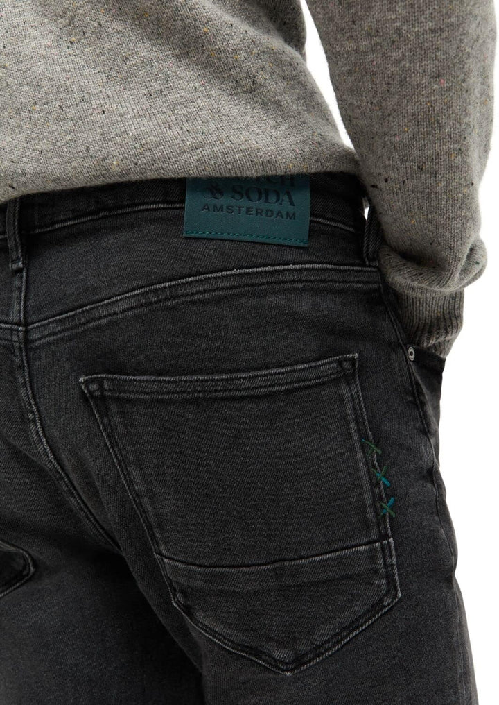 Scotch & Soda Herren Skim Skinny Fit Jeans 30W / 32L Carbon, 30W / 32L Carbon