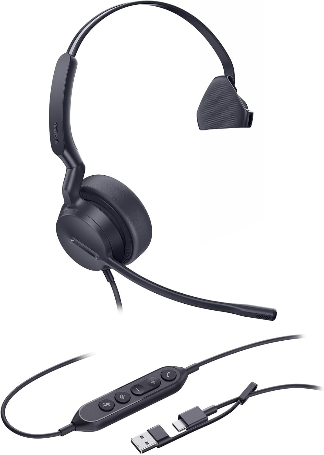 Yealink Headset UH42 Mono UC USB-C/A, UH42 Mono UC