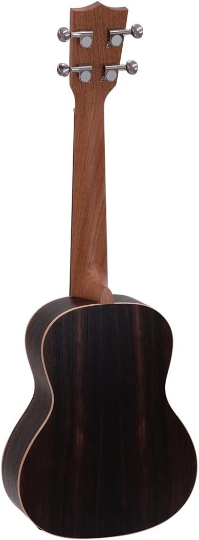 DIMAVERY UK-800 Concert Ukulele, Ebony | Konzert-Ukulele mit Tonabnehmer