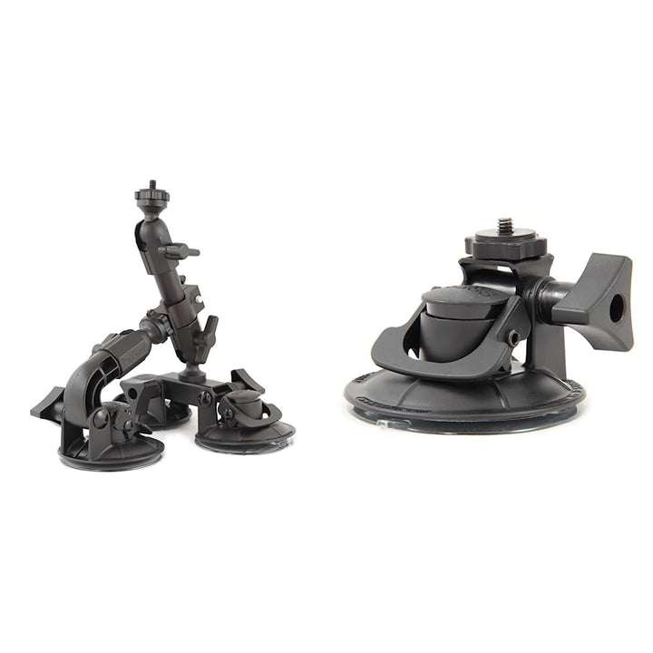 Delkin Fat Gecko Triple Mount Saugstativ & Halterung für Digitalkameras Fat Gecko Bundle mit Halteru