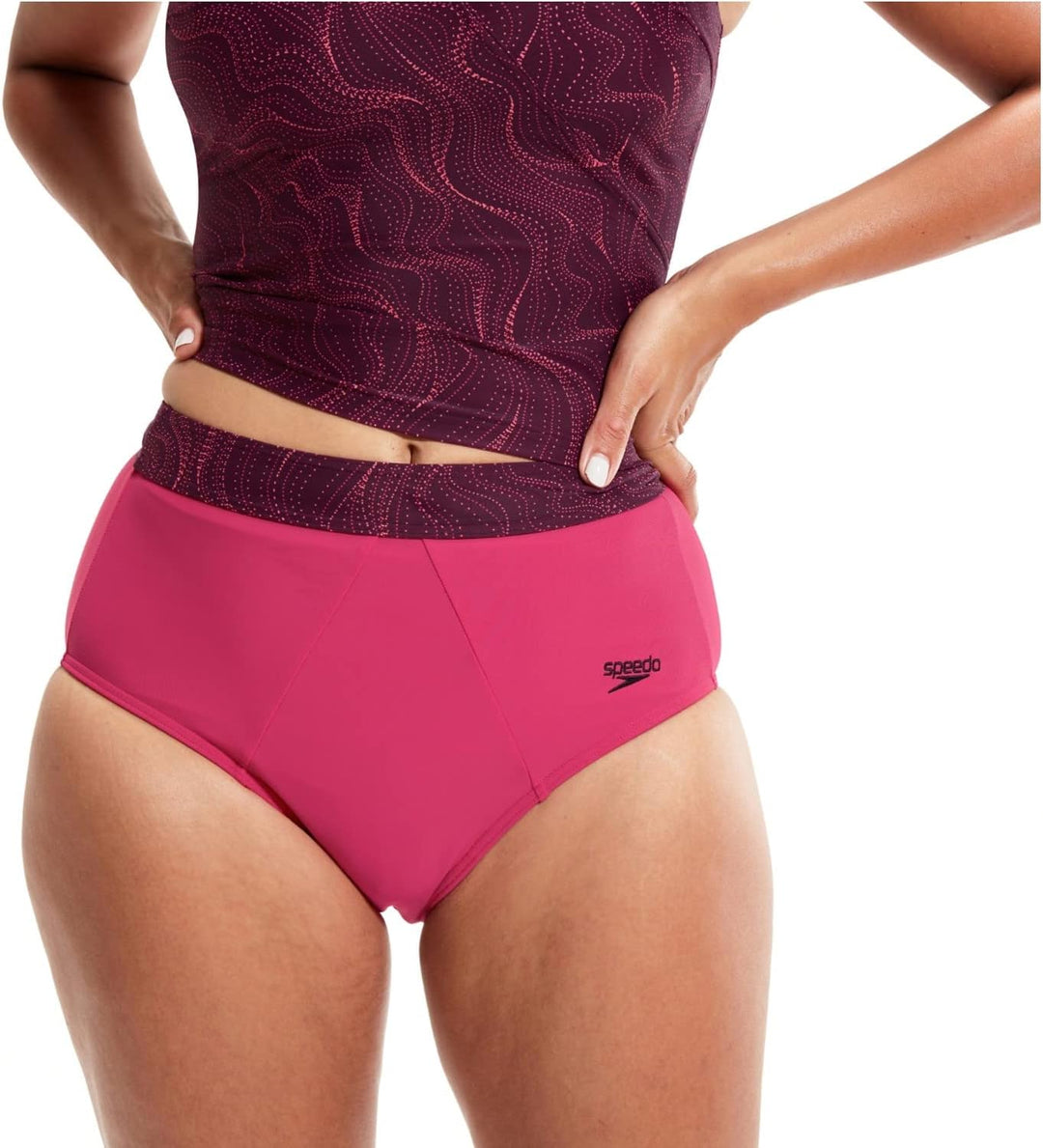 Speedo Evie PT 1PC AF RED/Purple DEEP Plum/Cherry/Cinder R 40, 40