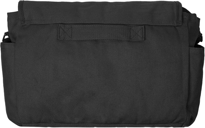 Sweetbriar Classic Vintage Messenger Bag - Original Heavyweight Cotton Canvas Shoulder Bag with Upgr
