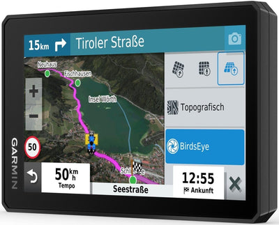 Garmin zūmo XT – wasserdichtes Motorrad-Navi für On- & Offroad mit ultrahellem 5,5“ (14 cm) HD-Touch