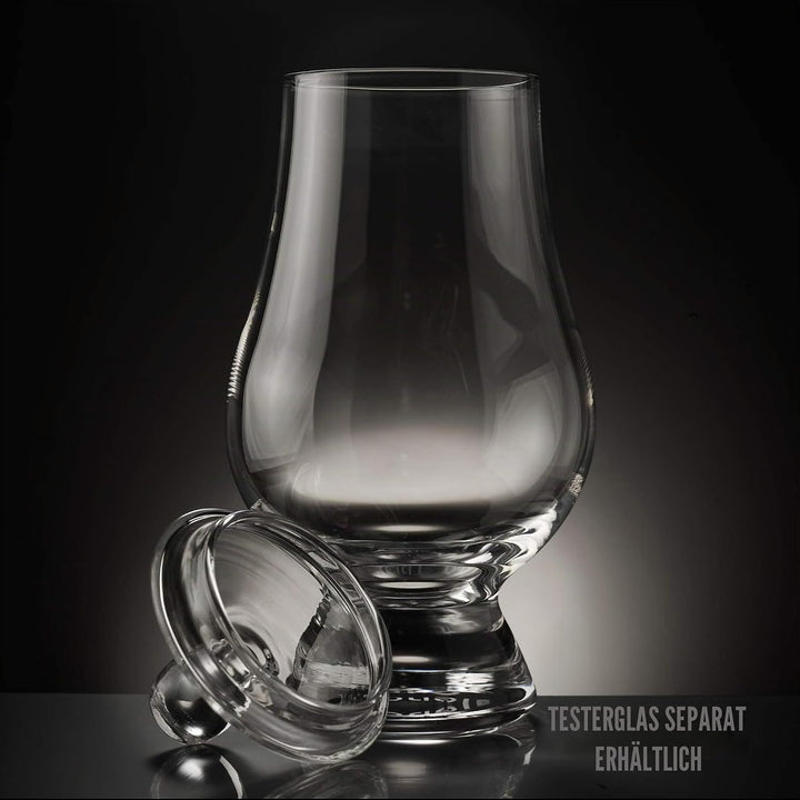 Glencairn Crystal Offizieller Whiskey-Deckel für Glencairn Whiskyglas, 4 Stück Set mit 4 Glencairn G
