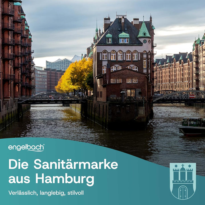 Engelbach® Wasserhahn Küche - 360° Schwenkbare Küchenarmatur aus 304 Edelstahl - inklusive tropffrei