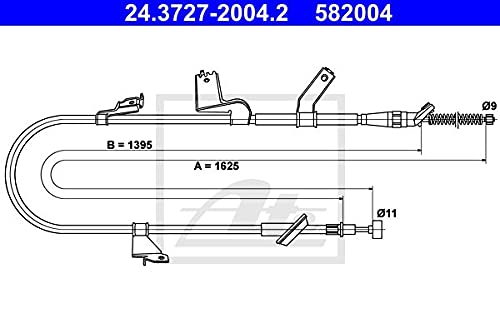 ATE 24.3727-2004.2 Seilzug, Feststellbremse
