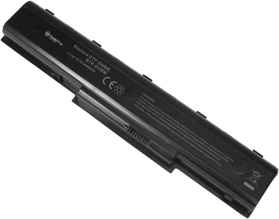 Hochleistungs Li-Ion AKKU 14,4V/14,8V / 4400mAh für Medion Akoya E7218 P7812 P7624 ersetzt BTP-DOBM