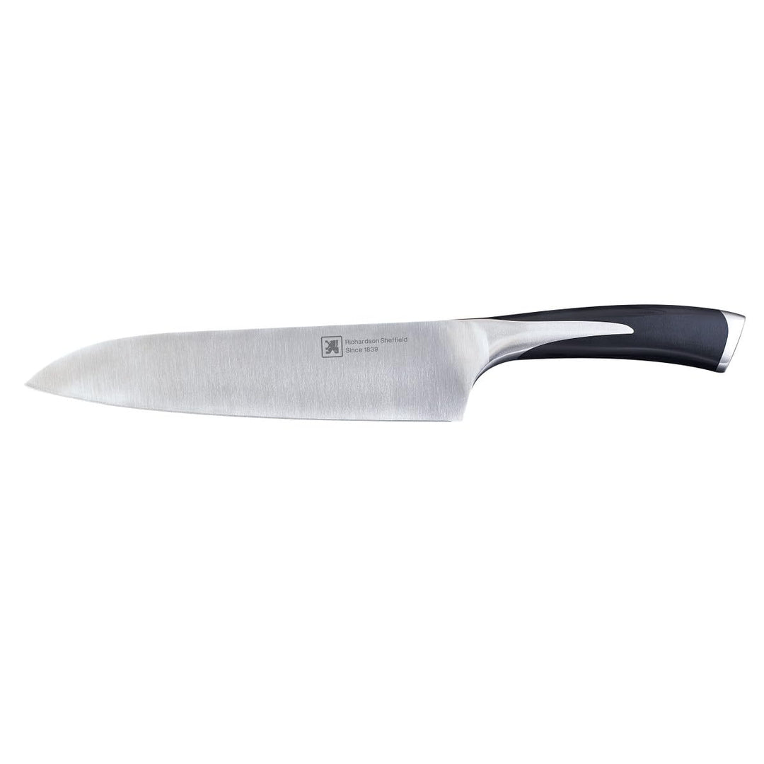 Richardson Sheffield KYU Kochmesser, extrem harter Edelstahl, rutschfeste Griffe, spülmaschinenfest