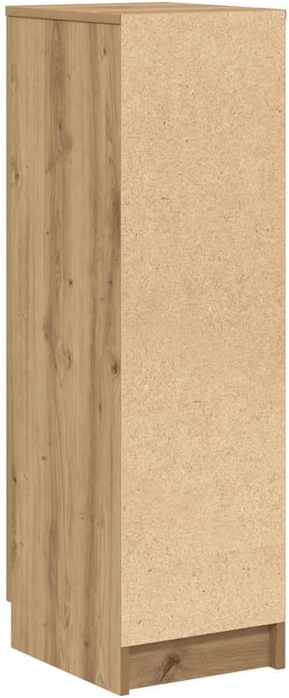 vidaXL Schuhschrank Artisan-Eiche 29,5x35x100,5 cm Holzwerkstoff, Schuhe Aufbewahrung, Schuhregal, S
