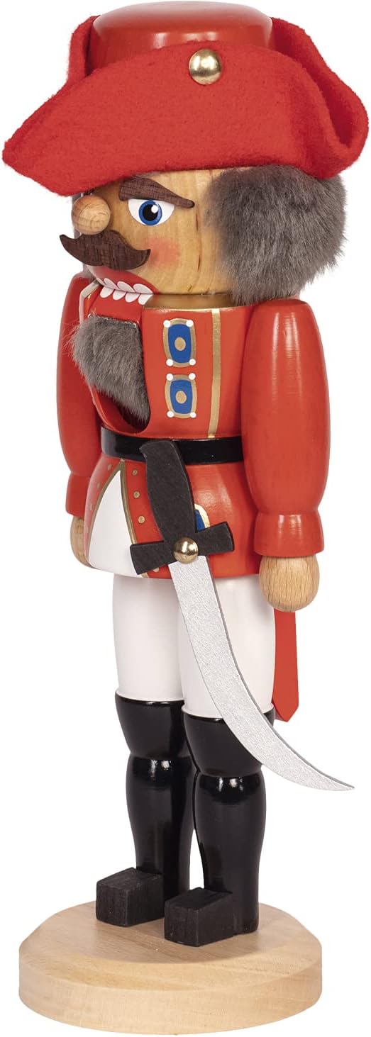 Saico Nussknacker, Holz, rot, 29cm