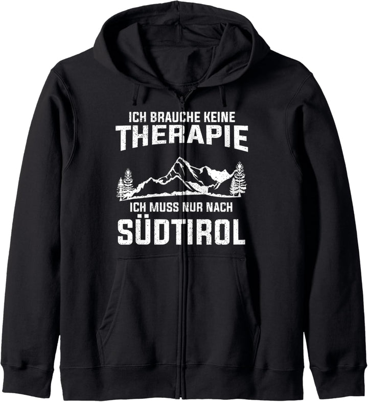 Südtirol Therapie Tiroler Tirol Alpen Kapuzenjacke