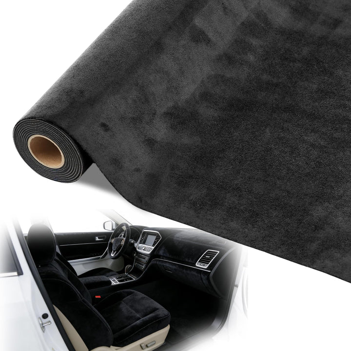 Mikrofaserstoff Selbstklebend 200x40 cm Dachhimmel Stoff Hohe Dichte Autohimmelstoff Selbstklebend C