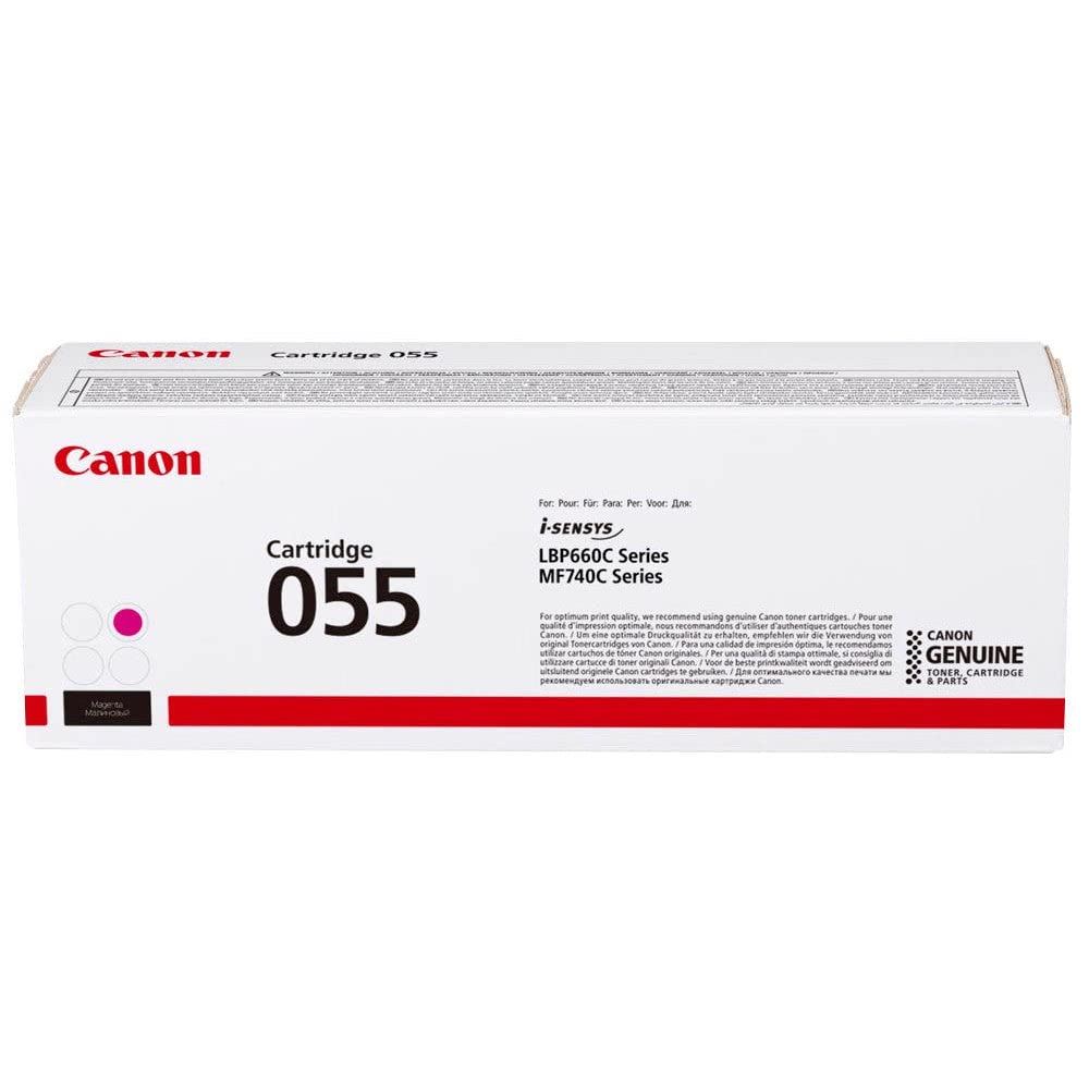 Canon CO12463 Toner Cartridge 55 M - magenta - Standard, 2100 Seiten Magenta Toner Cartridge, Magent