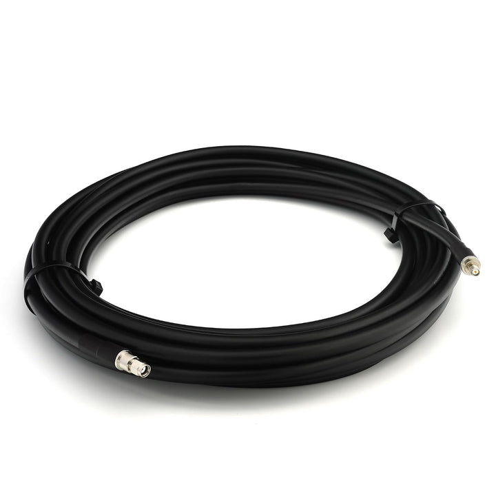 12m RP-SMA Stecker auf RP-SMA Buchse Koaxialkabel — Vollkupfer HF400 Flexibles Verlängerungskoax 50