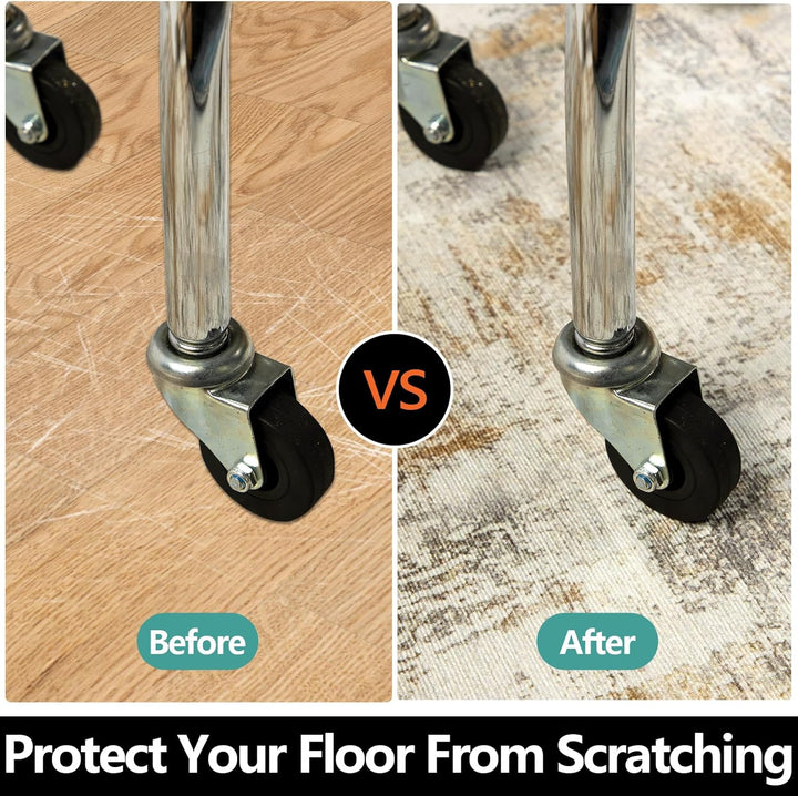 Famibay Bodenschutzmatte Bürostuhl 90x120cm Home Bürostuhl Unterlage Beige Braun Kratzfest Schreibti