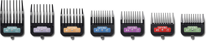 Andis - Spiel 7 angehobene Kämme., 1 Stück (1er Pack)