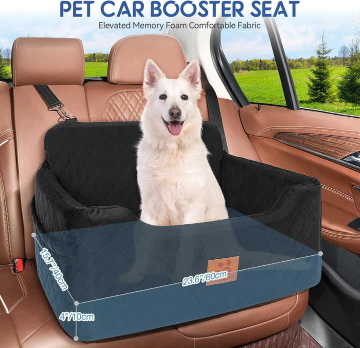 Hunde Autositz für mittlere/grosse, Hundesitz für Hunde unter 22Kg oder 2 kleine Hunde, Abnehmbarer