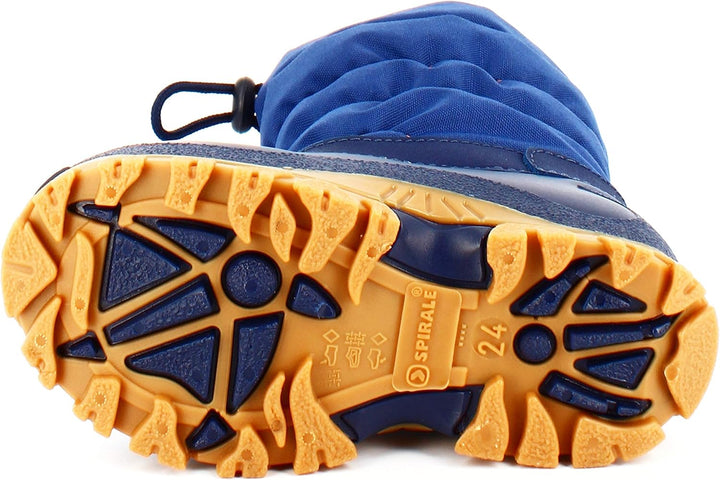Spirale Winterstiefel Eric blau 23 EU Blau Crepe, 23 EU Blau Crepe