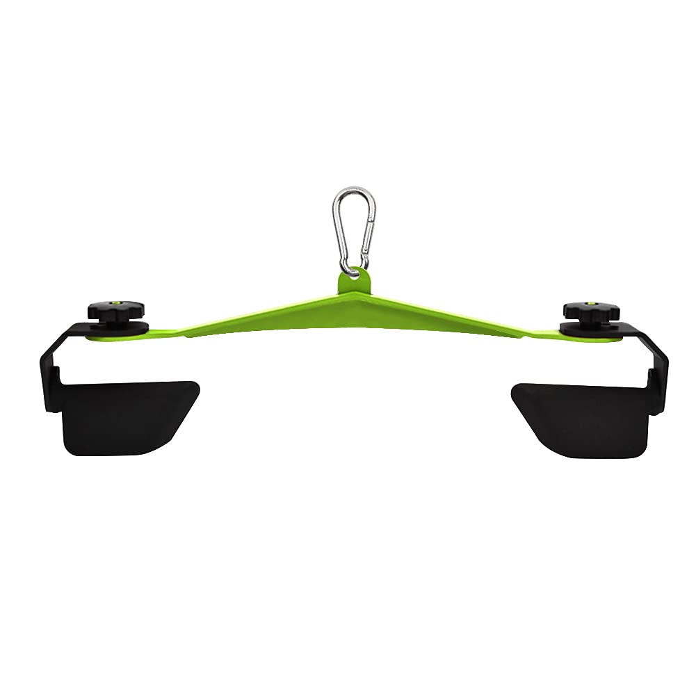 Rudergriff LAT Pull-Down-Aufsatz, Drehbar Fitnessturm Kabelzug Kabelzuggriff Fitness-Greifer für Gew