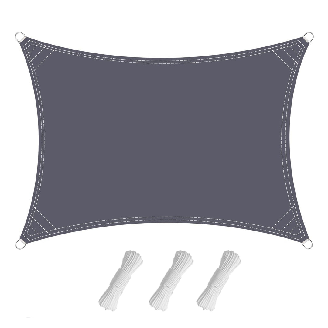 Sonnentuch Schattensegel, 2×3 M Sonnenschutz Set Viele Grösse und Farben, Segeltuch Pergola, Wetters
