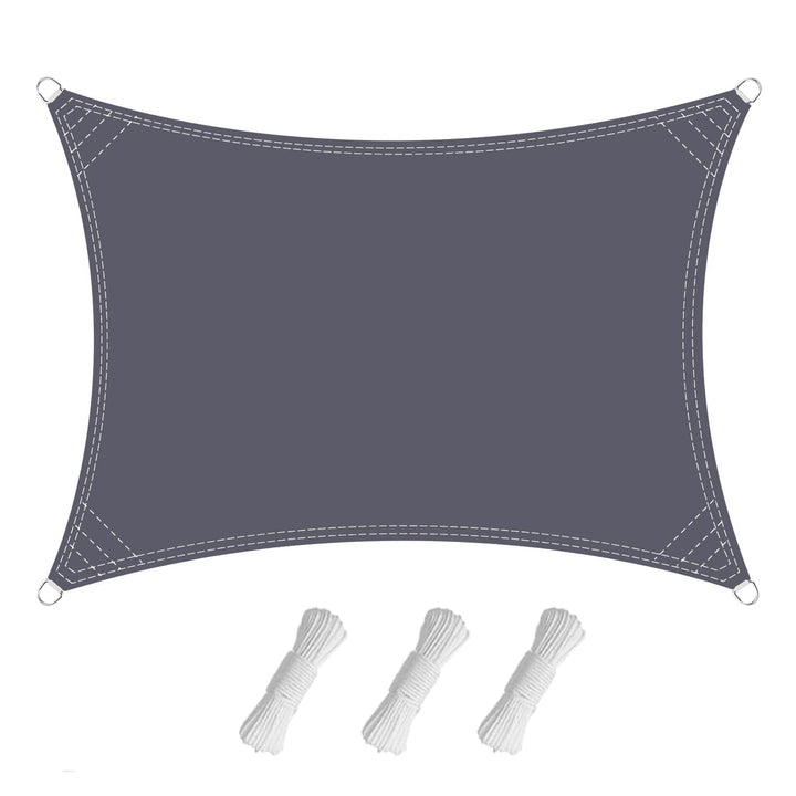 Sonnentuch Schattensegel, 2×3 M Sonnenschutz Set Viele Grösse und Farben, Segeltuch Pergola, Wetters