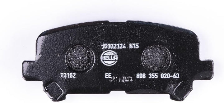 HELLA PAGID 8DB 355 020-601 Bremsbelagsatz - T3152 - Dicke/Stärke: 15.8mm - Bremssystem: Akebono - i