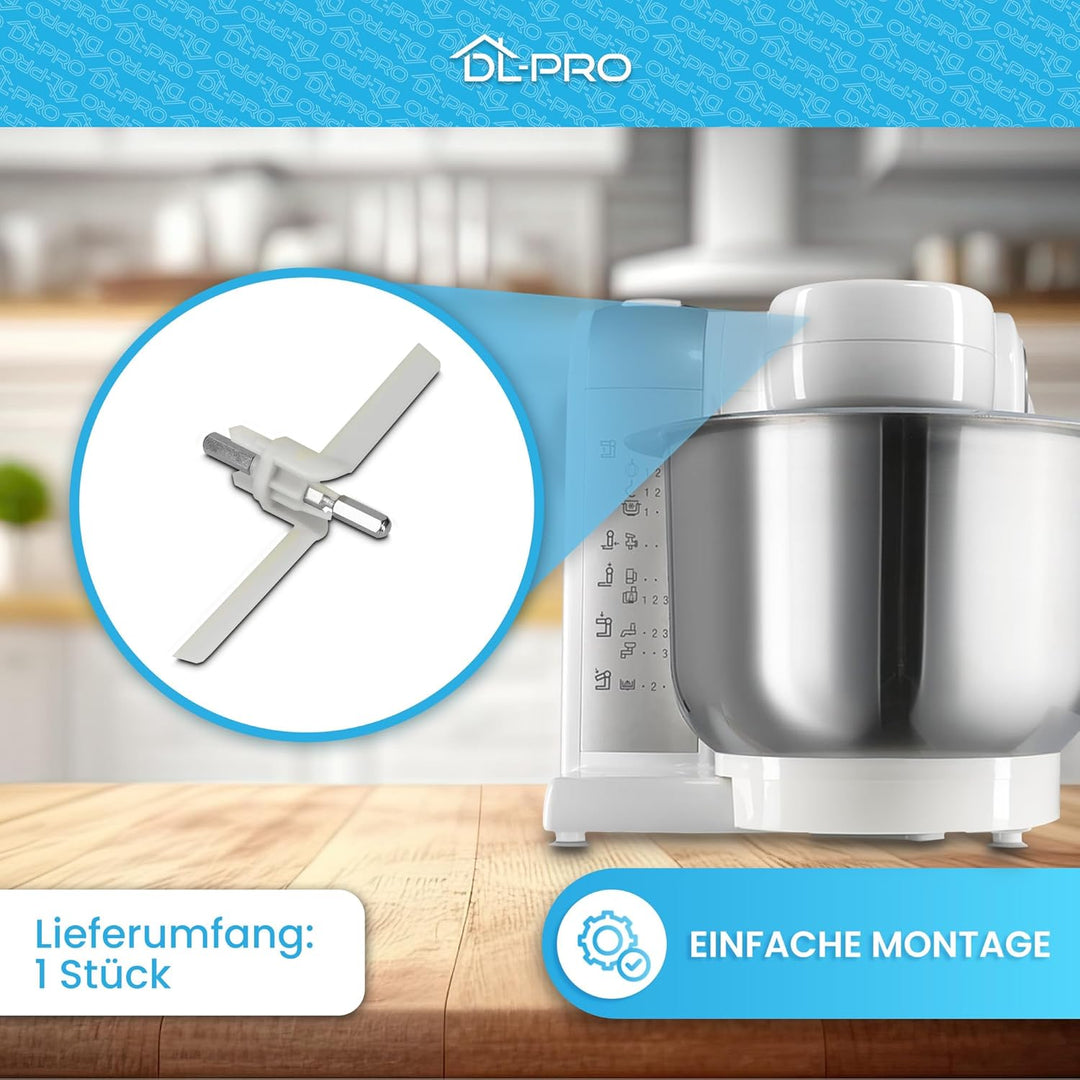 DL-pro Mitnehmer für Bosch 00091027 091027 für MUM4 MUZ4 Küchenmaschine Flügel Achse Antrieb mit 175