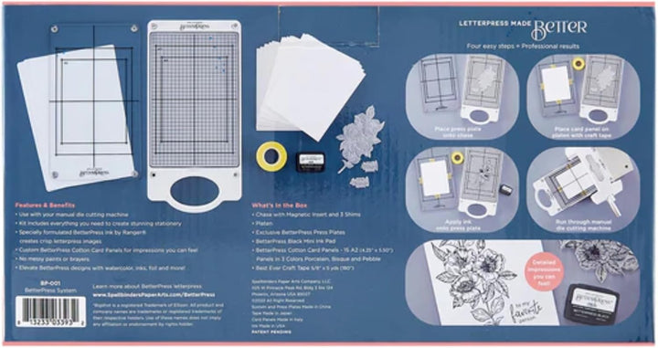 Spellbinders BetterPress Letterpress System-