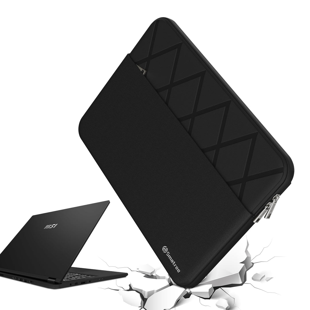 Smatree 13,3 Zoll Anti-Shock Laptop Sleeve Case wasserdichte Schutzhülle Slim Cover Massgeschneidert