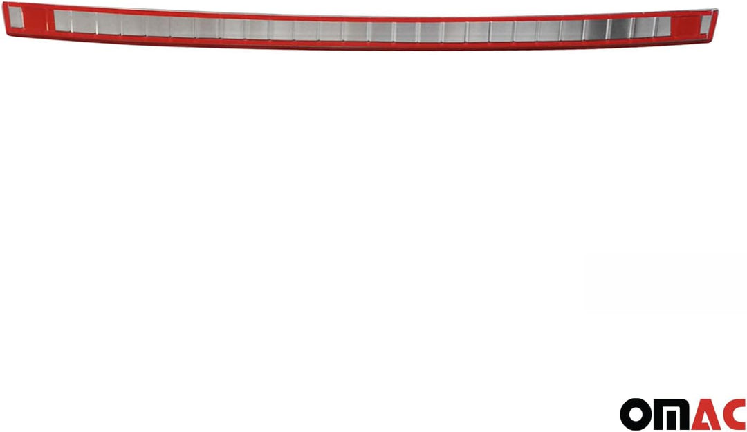 OMAC Ladekantenschutz Stossstangenschutz kompatibel mit Opel Mokka 2012-2016 Edelstahl Gebürstet Mok