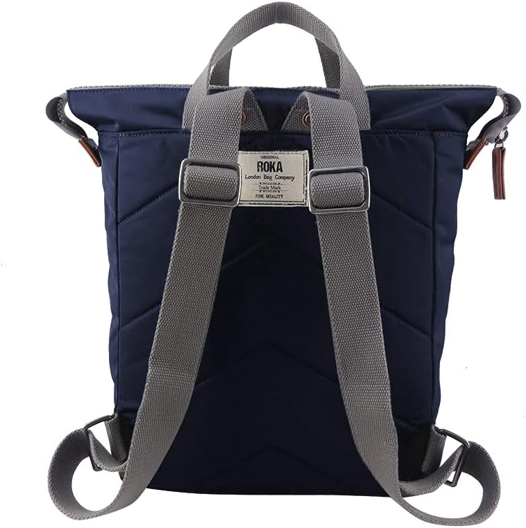 Roka London Bantry B Small Sustainable Nylon Midnight, Midnight