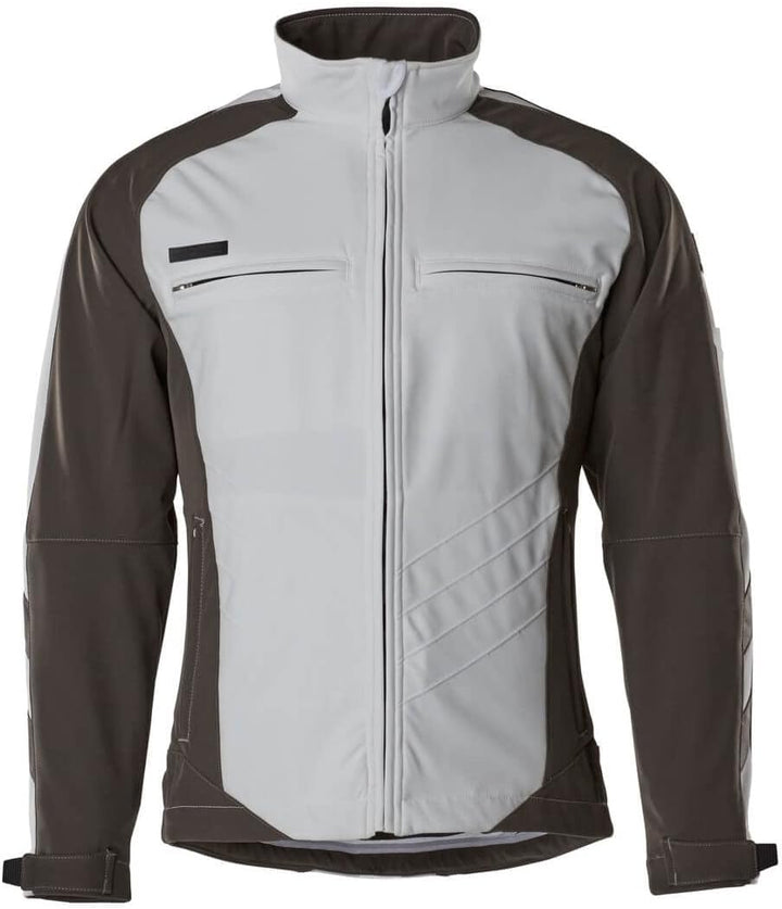 Mascot Unisex Mascot jakke Softshelljacke Dresden , Weiss/Dunkelanthrazit, L-5XL EU Weiss/Dunkelanth