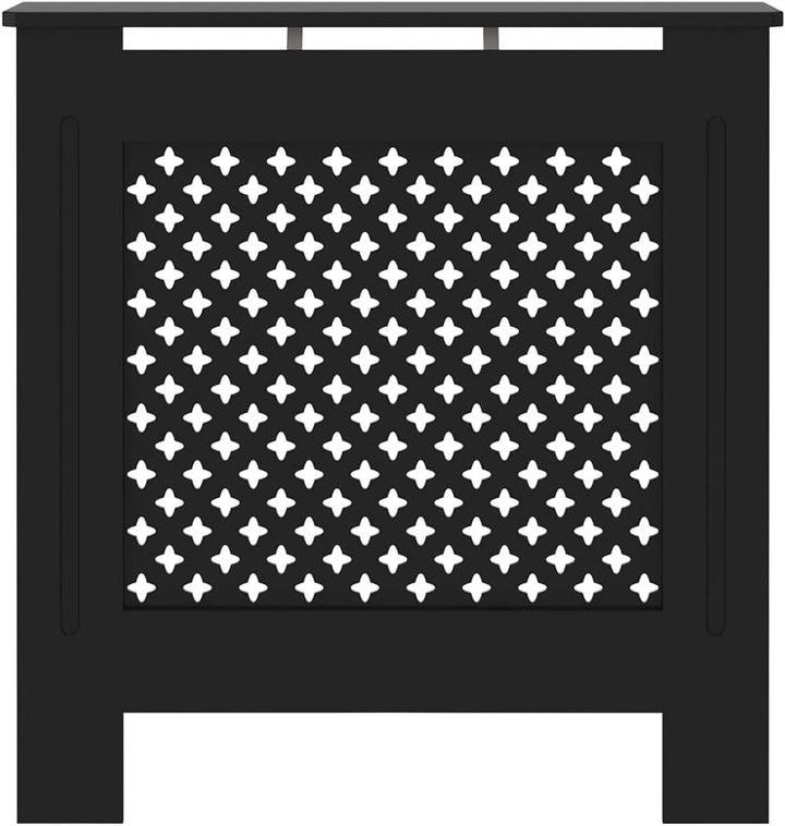 Wohnzimmer Heizkörperabdeckung 78x19x81.5 cm MDF Heizkörperverkleidung Dekorative Wabenmuster Design