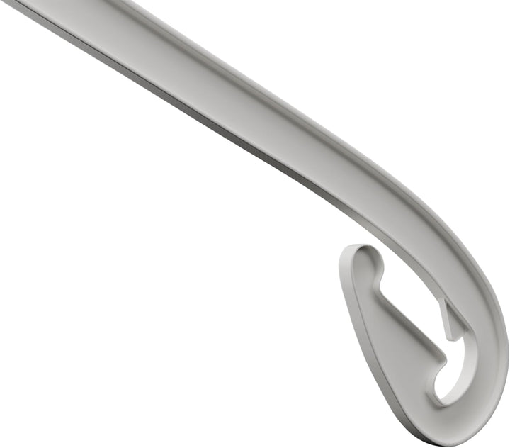 Kleiderbügel NA 47 cm - 30 Stück - aus Kunststoff- weiss - 360° drehbarer Haken - platzsparend - Hem