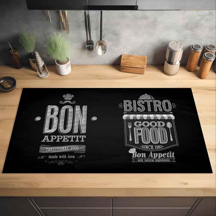 KitchenYeah© Herdabdeckplatte Einteilig Küche Ceranfeld Abdeckplatte | 91.2x52 cm - Cerankochfeld Ab