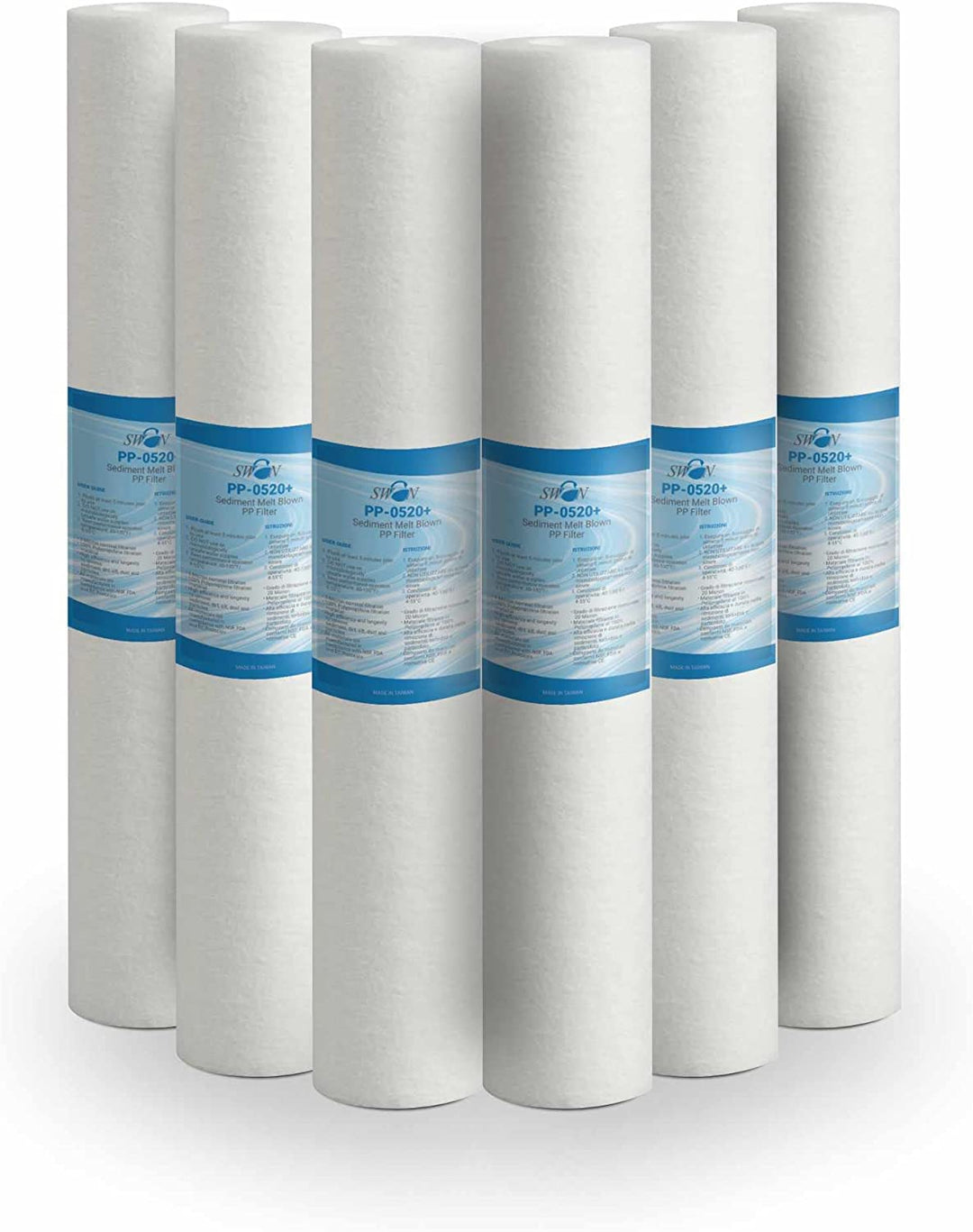 Bellerofonte Sedimentfilter Tasse 20 Zoll 5 Mikron Entfernt Sand, Schlamm, Rostpartikel und hängende