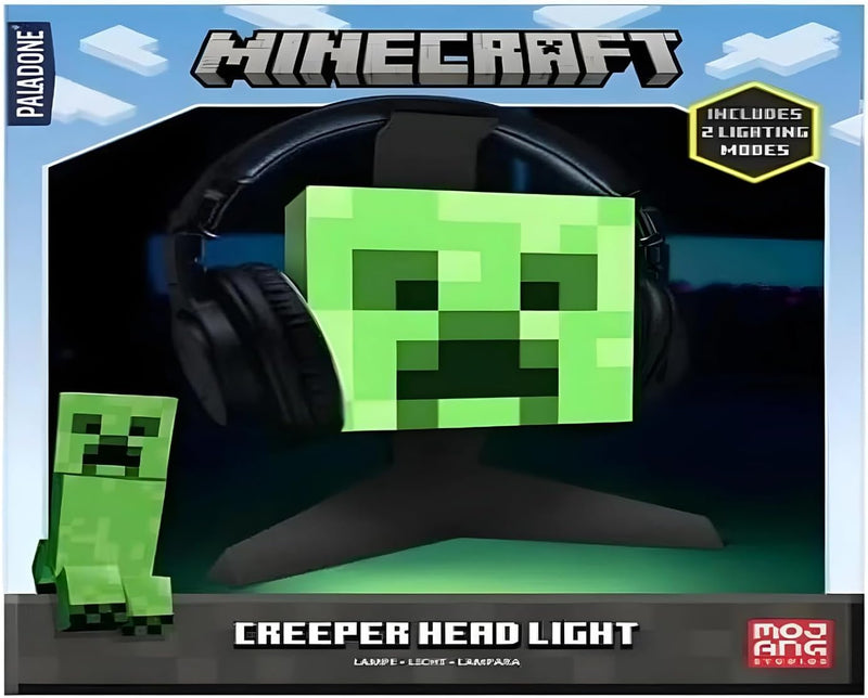 Minecraft Creeper Headset Stand Leuchte