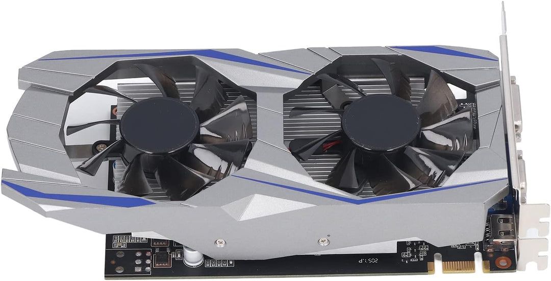 Goshyda GTX 550 TI Grafikkarte, 2GB GDDR5 128BIT 4K HDR, DVI VGA HDMI Ausgang, PCI Express 1.1, Dual