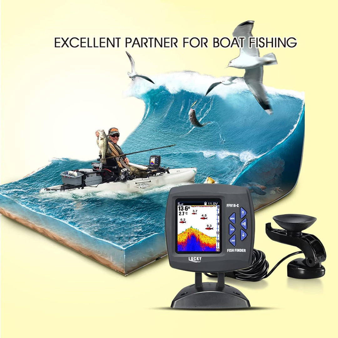 Fischfinder Kabelgebundener Sensor 45 Grad Unterwasser-Angelkamera Tragbarer LCD-Fischsucher Wasserd