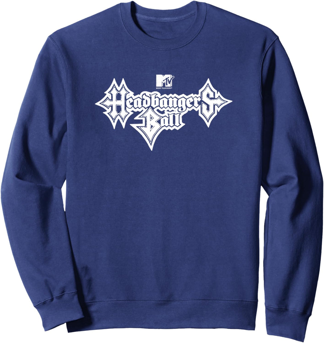 MTV Headbangers Ball Metal Text Sweatshirt