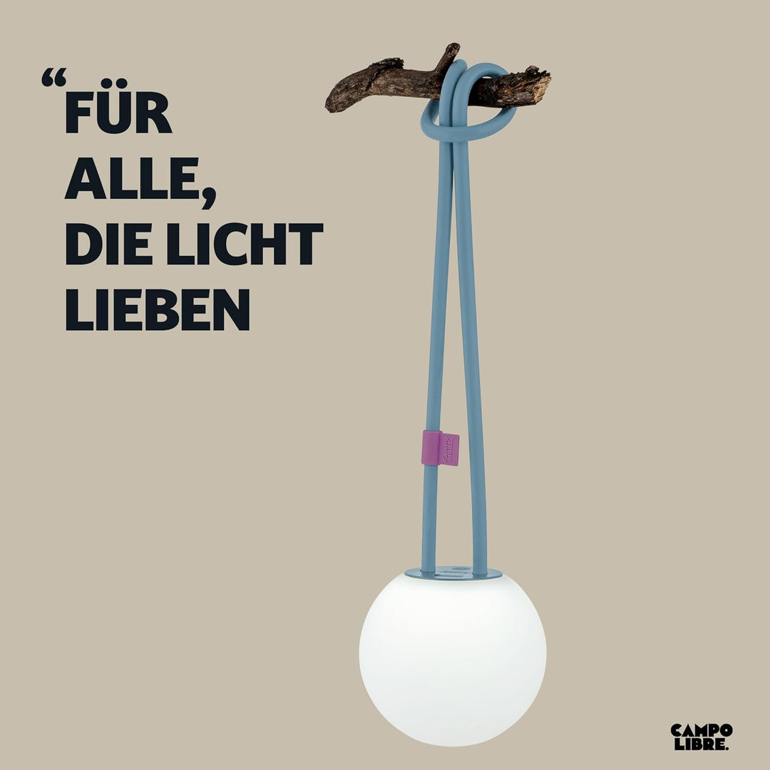 Campo Libre.® LENI I Campinglampe I flexible Outdoorlampe zum Aufhängen, Hinstellen und Montieren I