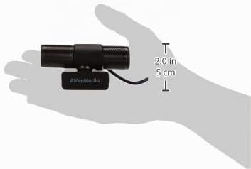 AVerMedia Live Streamer Webcam PW313, Sichtschutzverschluss, FHD 1080p-Videoanruf und -Aufnahme, Plu
