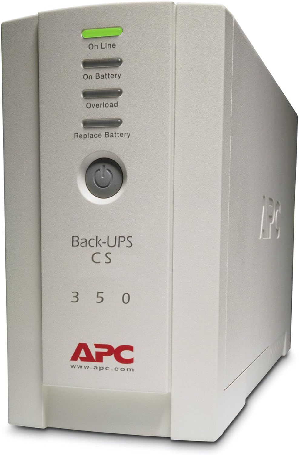 APC Back-UPS CS - BK350EI - Unterbrechungsfreie Stromversorgung 350VA (4 Ausgänge IEC, Überspannungs