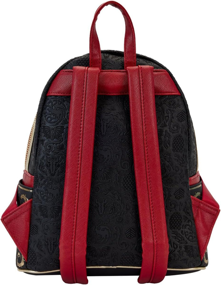 Loungefly House of the Dragon All Over Print House Targaryen Sigil Double Strap Shoulder Bag, Mehrfa
