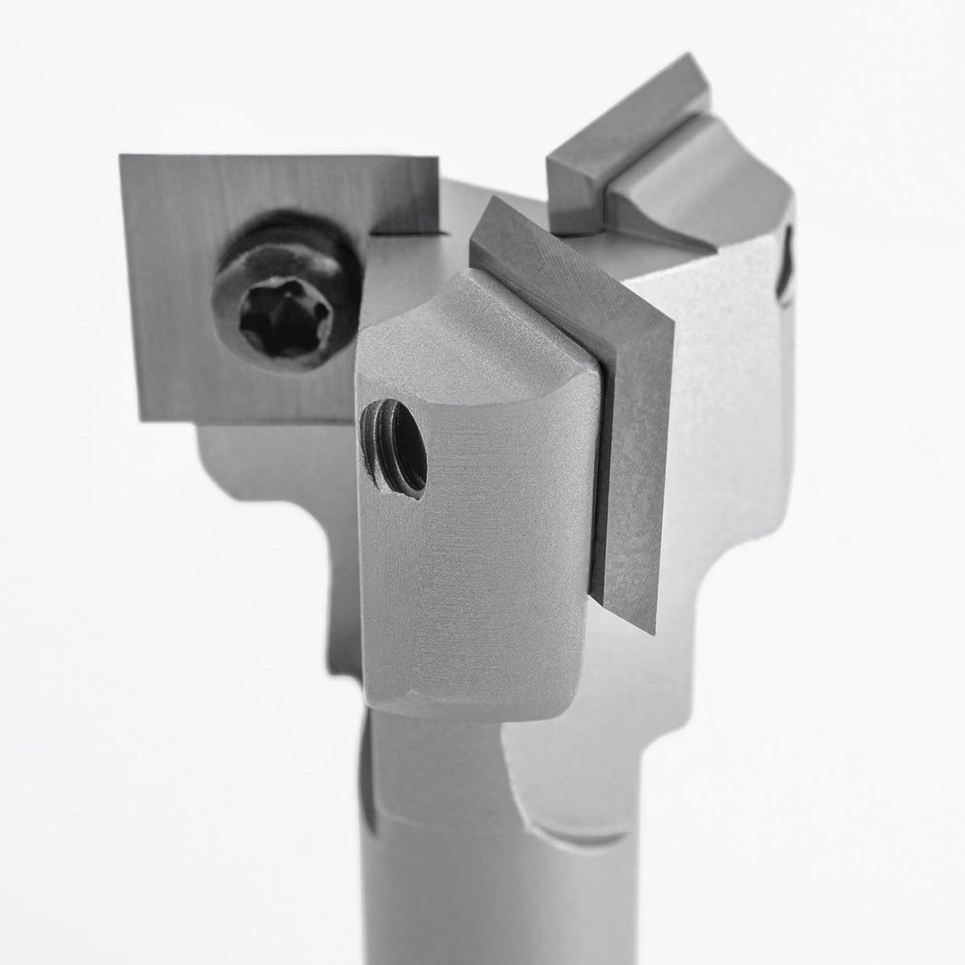 ENT 20428 Wendeplatten Planfräser HW, Schaft (S) 12 mm, Durchmesser (D) 28 mm, Z3 D=28 / NL=12 / GL=