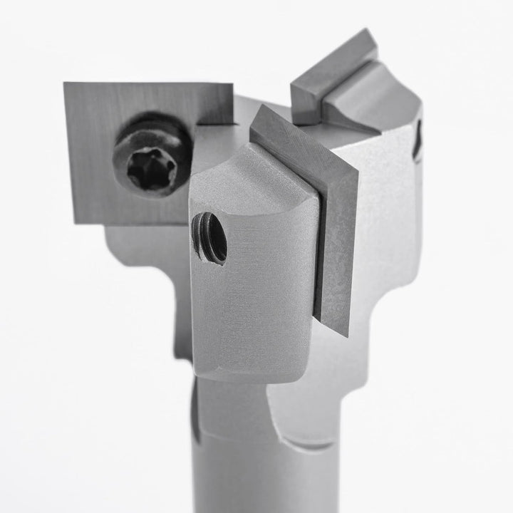 ENT 20428 Wendeplatten Planfräser HW, Schaft (S) 12 mm, Durchmesser (D) 28 mm, Z3 D=28 / NL=12 / GL=