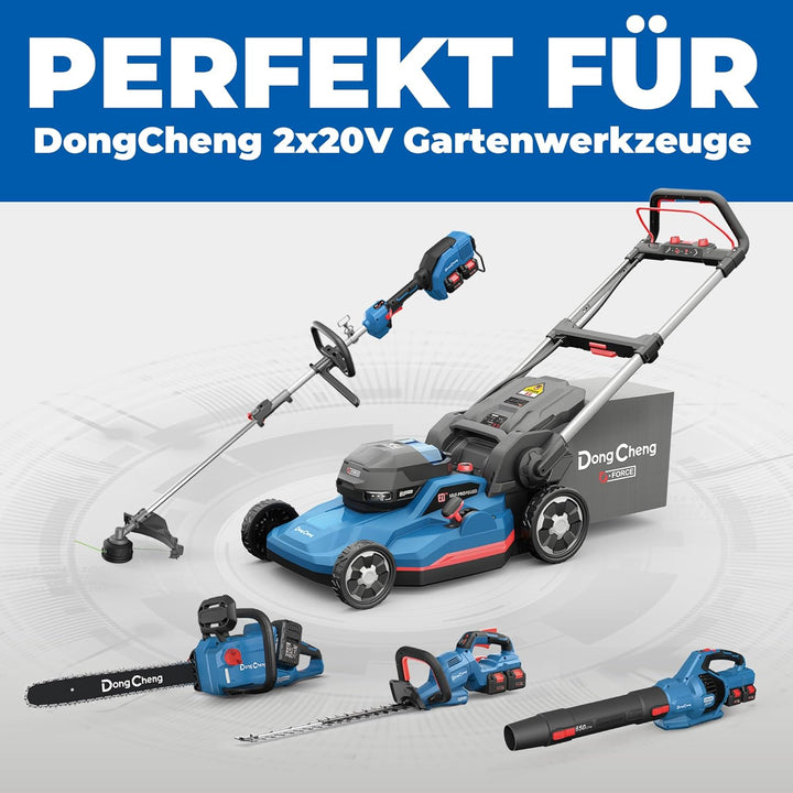 Dongcheng 18V (40V MAX) Lithium-Ionen-Akku-Doppel-Ladegerät, 1 Stunde Schnellladung, Modellnummer FF